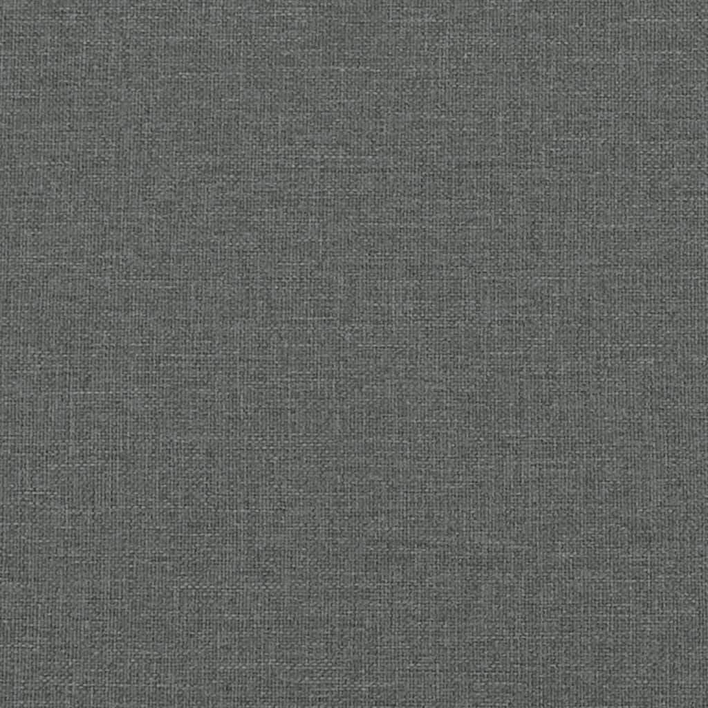 Cuscino Testiera Hvar Grigio Scuro 180 cm in Tessuto