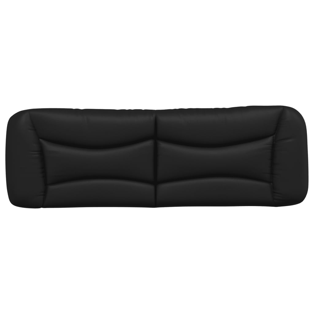 Cuscino Testiera Hvar Nero 152 cm in Similpelle