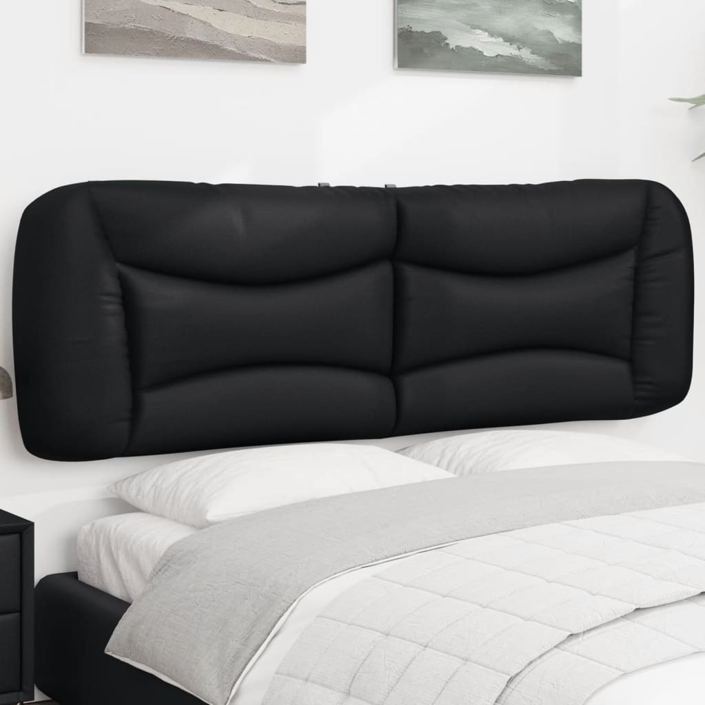Cuscino Testiera Hvar Nero 152 cm in Similpelle