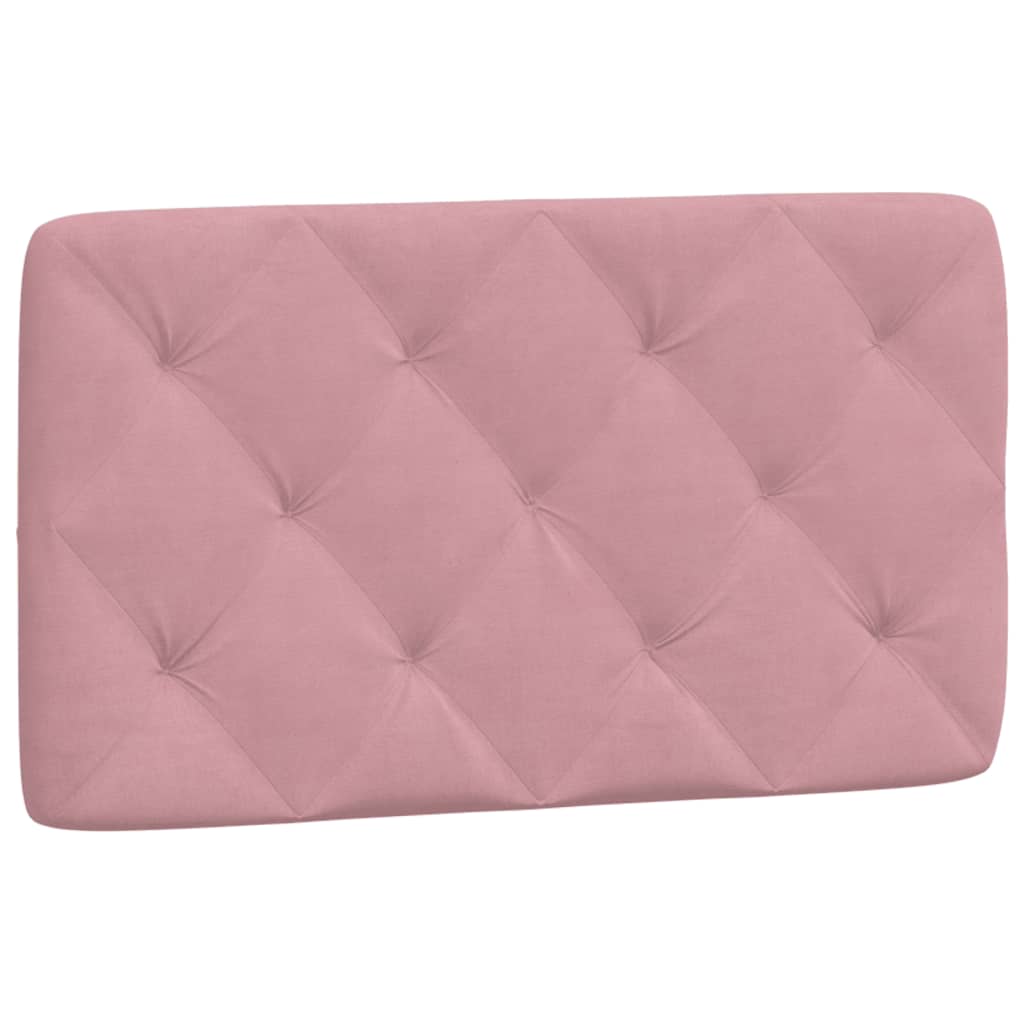 Cuscino Testiera Rosa 90 cm in Velluto
