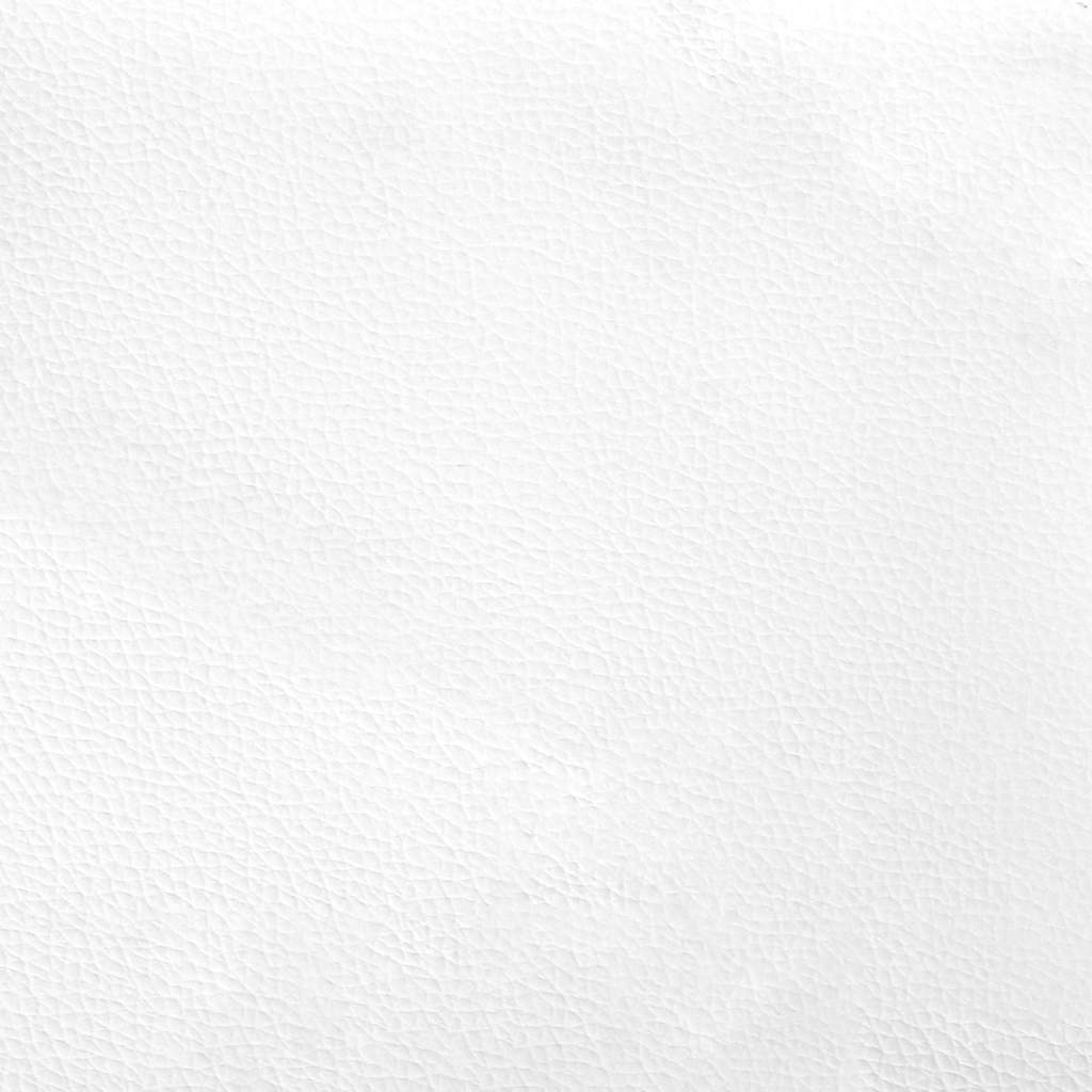 Cuscino Testiera Viana Bianco 100 cm in Similpelle