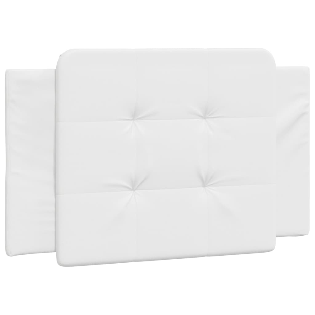 Cuscino Testiera Zadar Bianco 90 cm in Similpelle