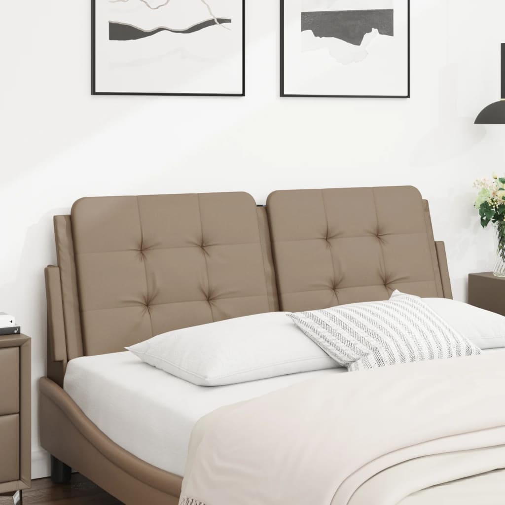 Cuscino Testiera Zadar Cappuccino 120 cm in Similpelle