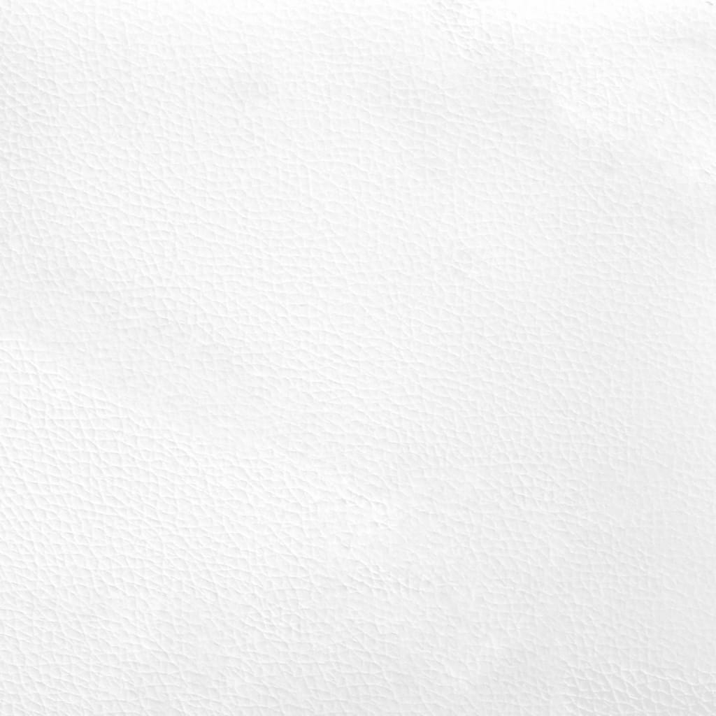 Cuscino Testiera Zadar Nero e Bianco 120 cm in Similpelle