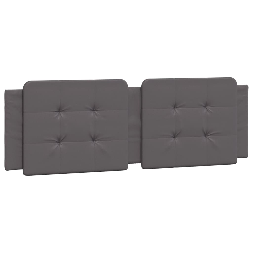 Cuscino Testiera Zadar Grigio 160 cm in Similpelle