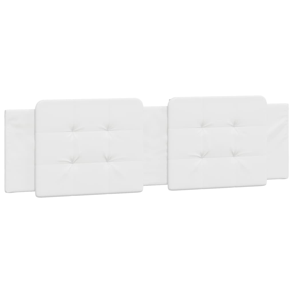 Cuscino Testiera Zadar Bianco 180 cm in Similpelle