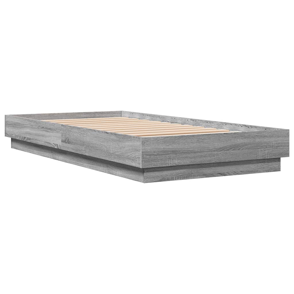 Giroletto Grigio Sonoma 90x190 cm in Legno Multistrato