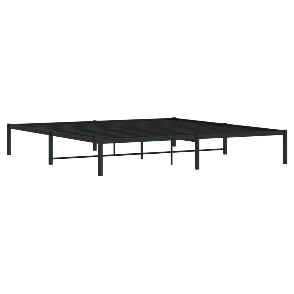 Giroletto in Metallo Nero 200x200 cm