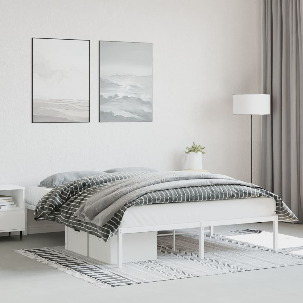 Giroletto in Metallo Bianco 150x200 cm