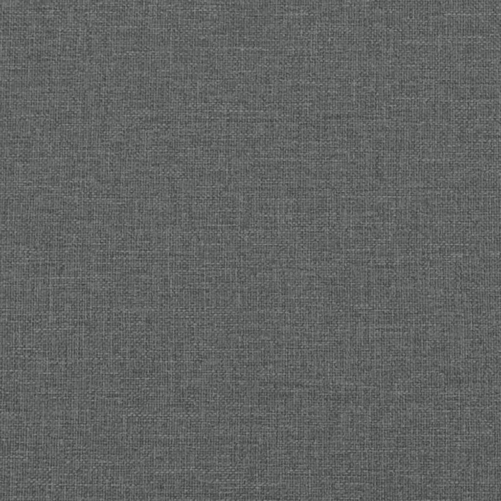 Cuscino testiera Hvar Grigio Scuro 100 cm in Tessuto