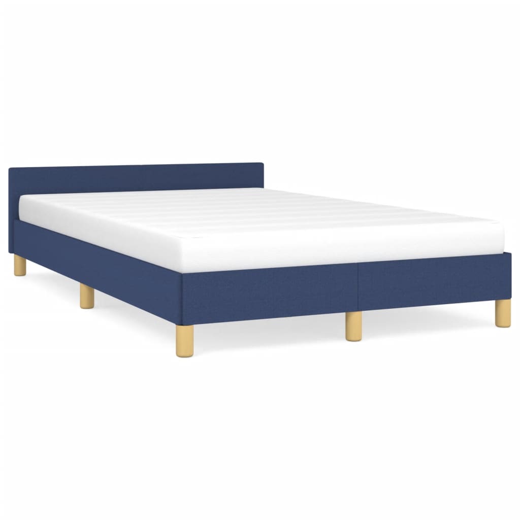 Giroletto senza Materasso Blu 120x190 cm in Tessuto