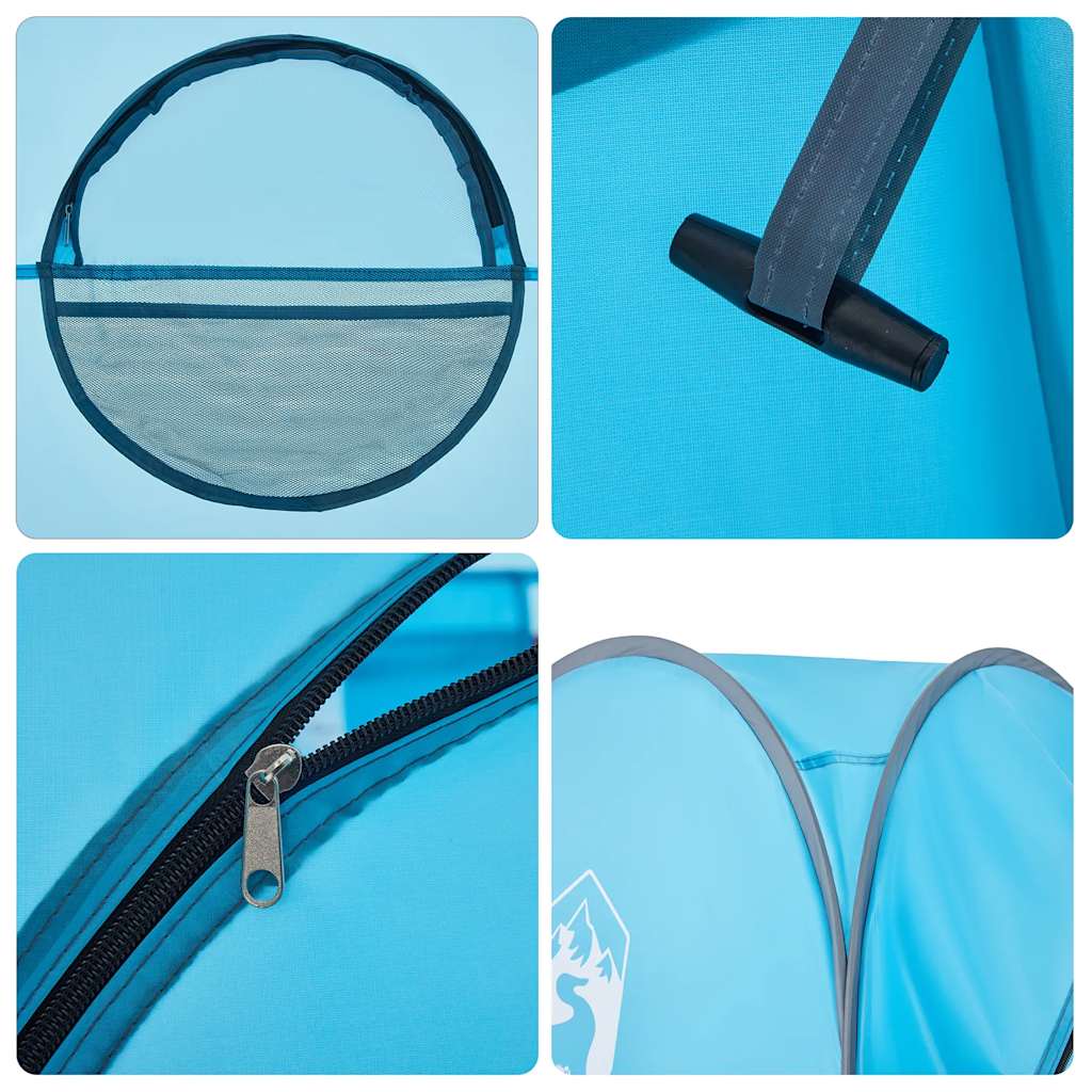 Tenda Privacy Pop-Up Blu Impermeabile