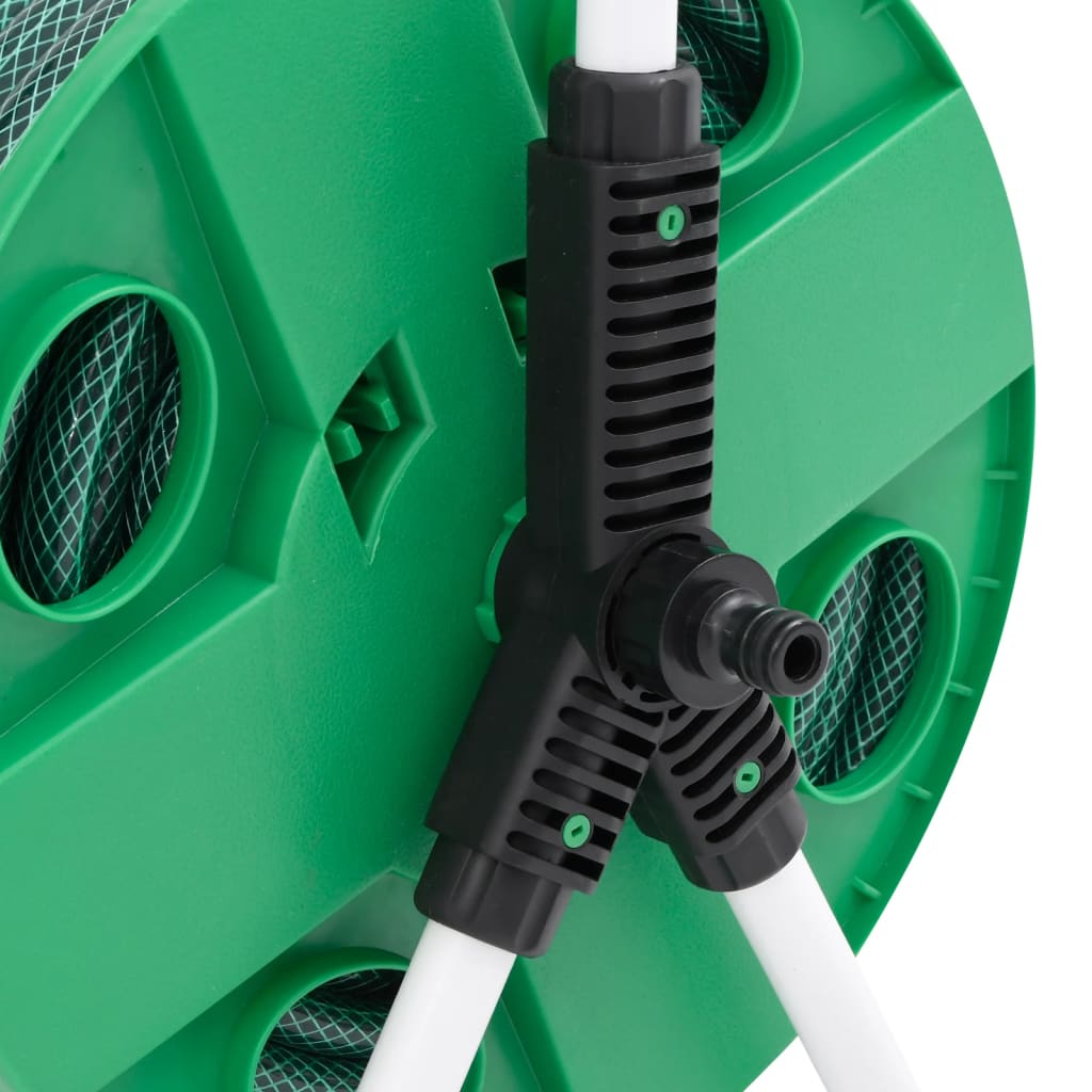 Avvolgitubo Verde Autoportante con Tubo 30 m PVC