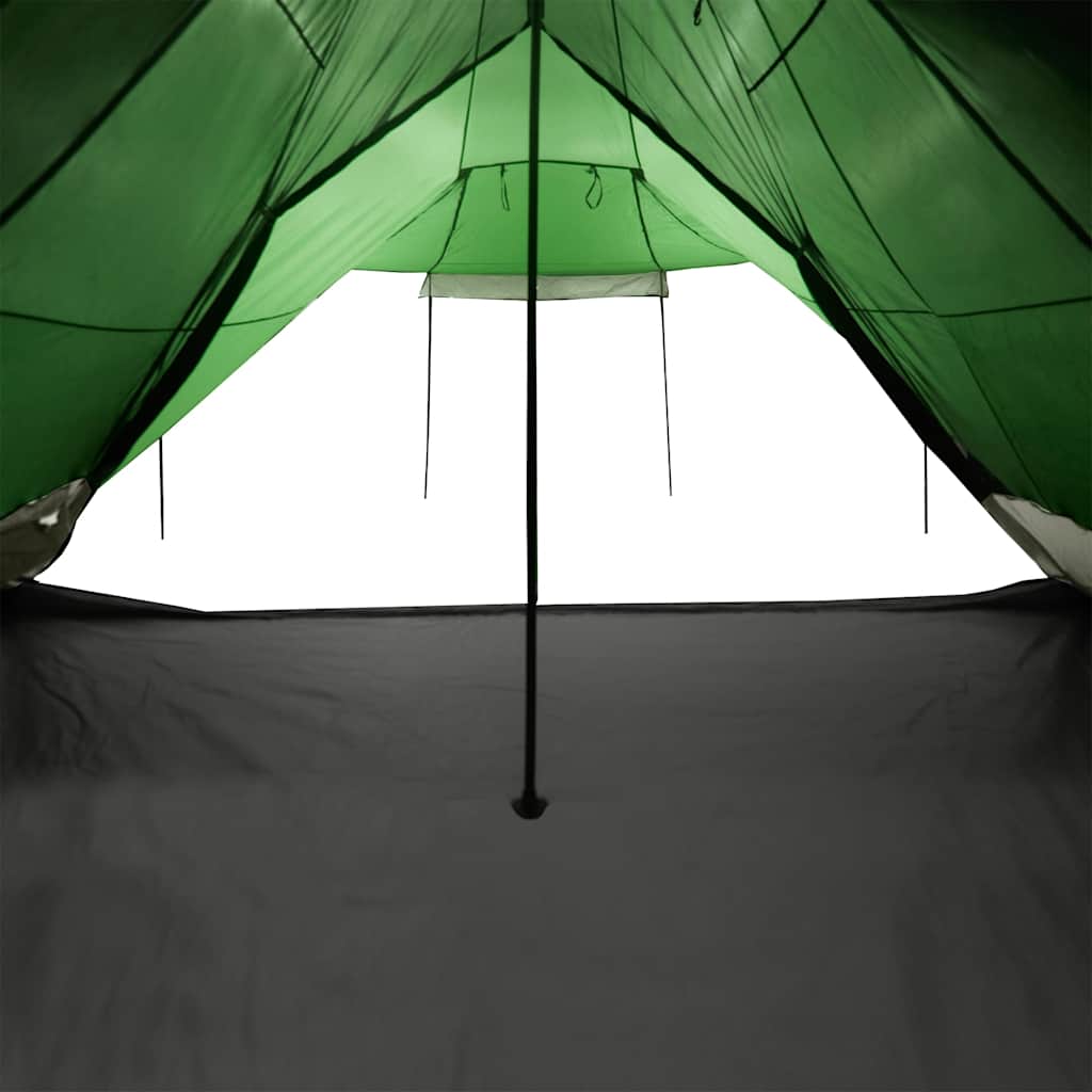 Tenda Familiare Tipi per 8 Persone Verde Impermeabile