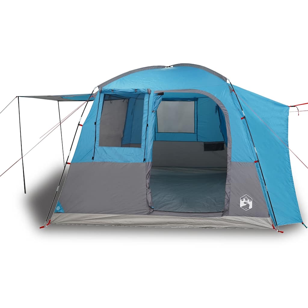 Tenda da Campeggio da Auto per 4 Persone Blu Impermeabile