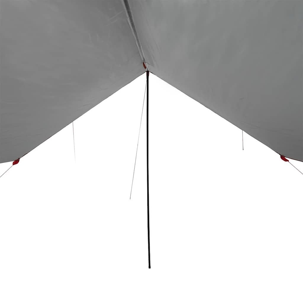 Tenda da Campeggio per Auto Grigio e Arancione Impermeabile