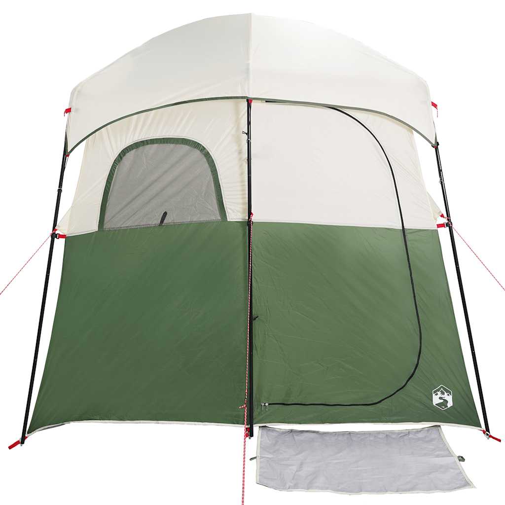 Tenda da Doccia per 2 Persone Verde Impermeabile