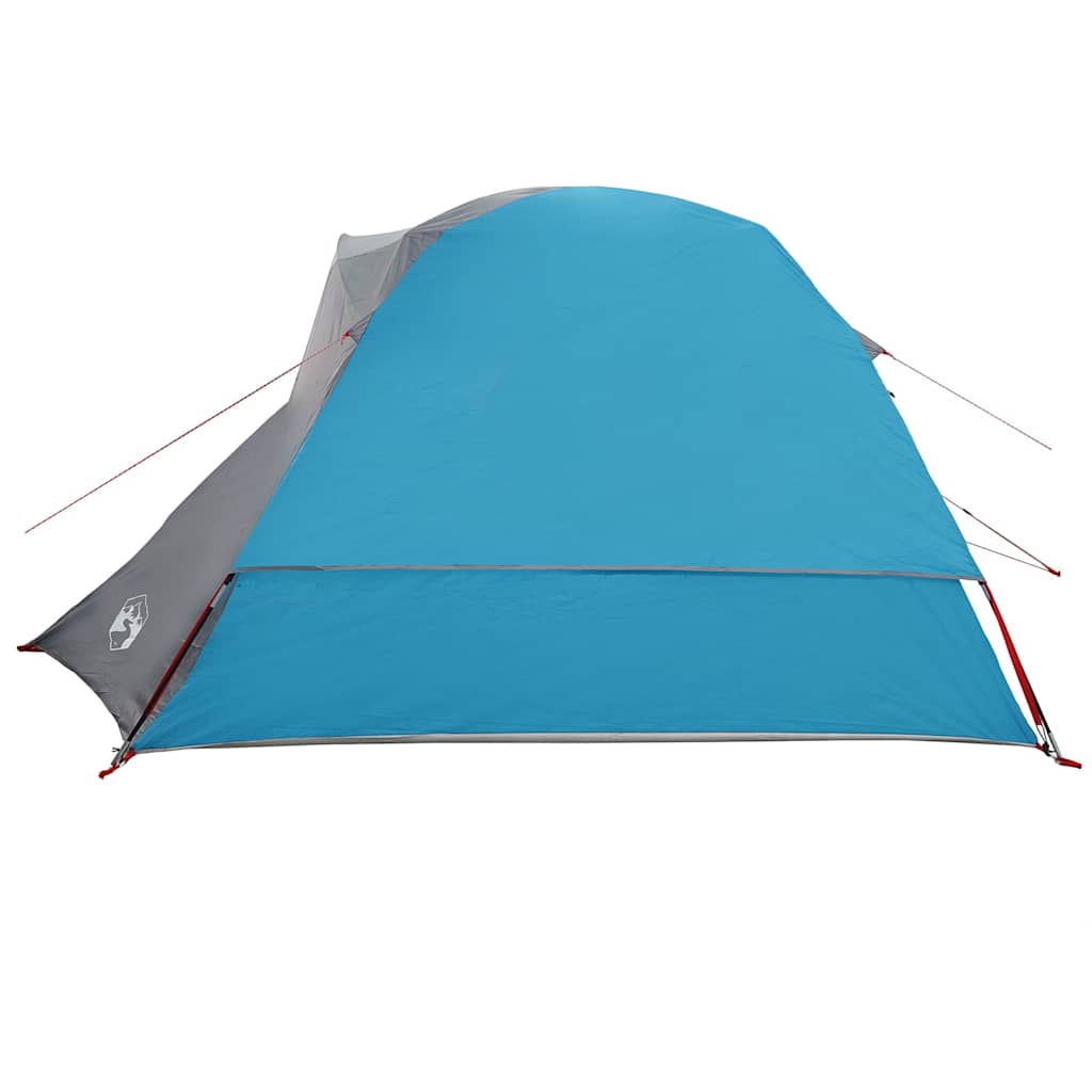Tenda Familiare Cabina per 6 Persone Blu Impermeabile