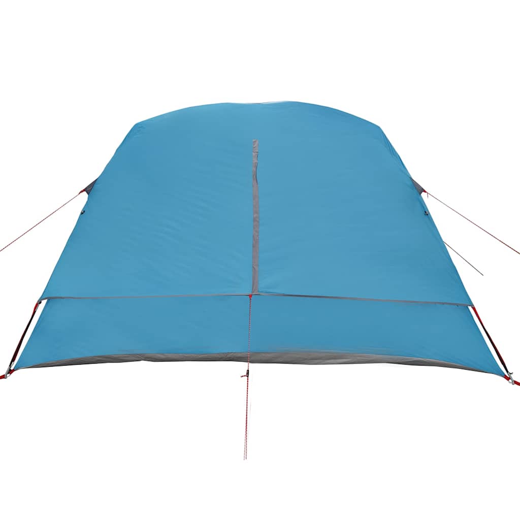 Tenda Familiare Cabina per 6 Persone Blu Impermeabile