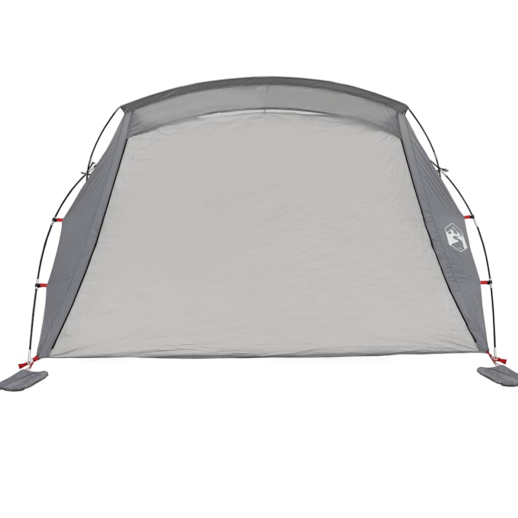Tenda da Spiaggia 2 Persone Grigia Impermeabile