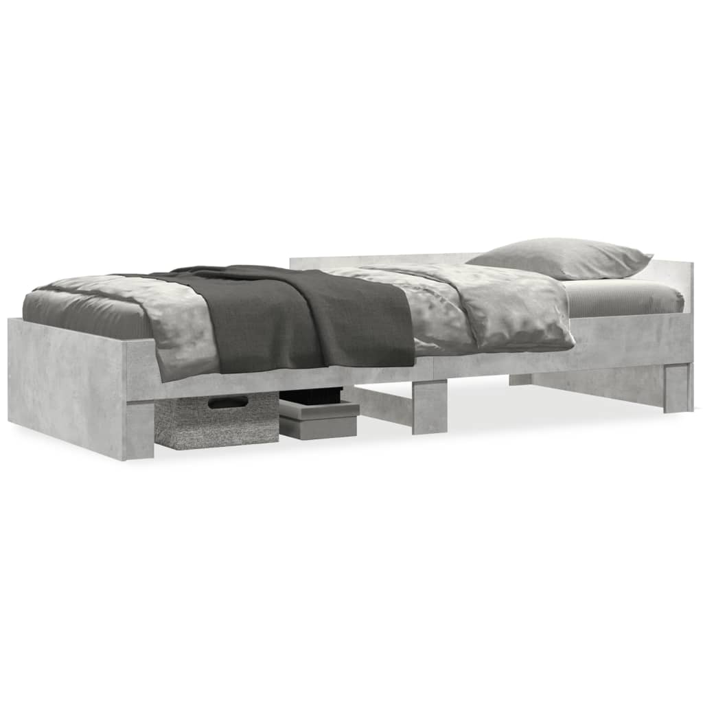 Giroletto Grigio Cemento 90x200 cm in Legno Multistrato