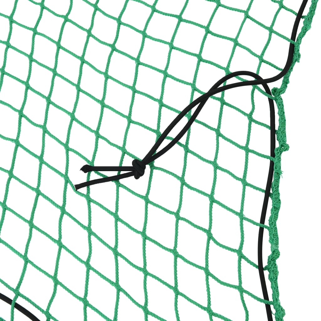 Rete per Rimorchio con Corda Elastica Verde 7x3,5 m in PP