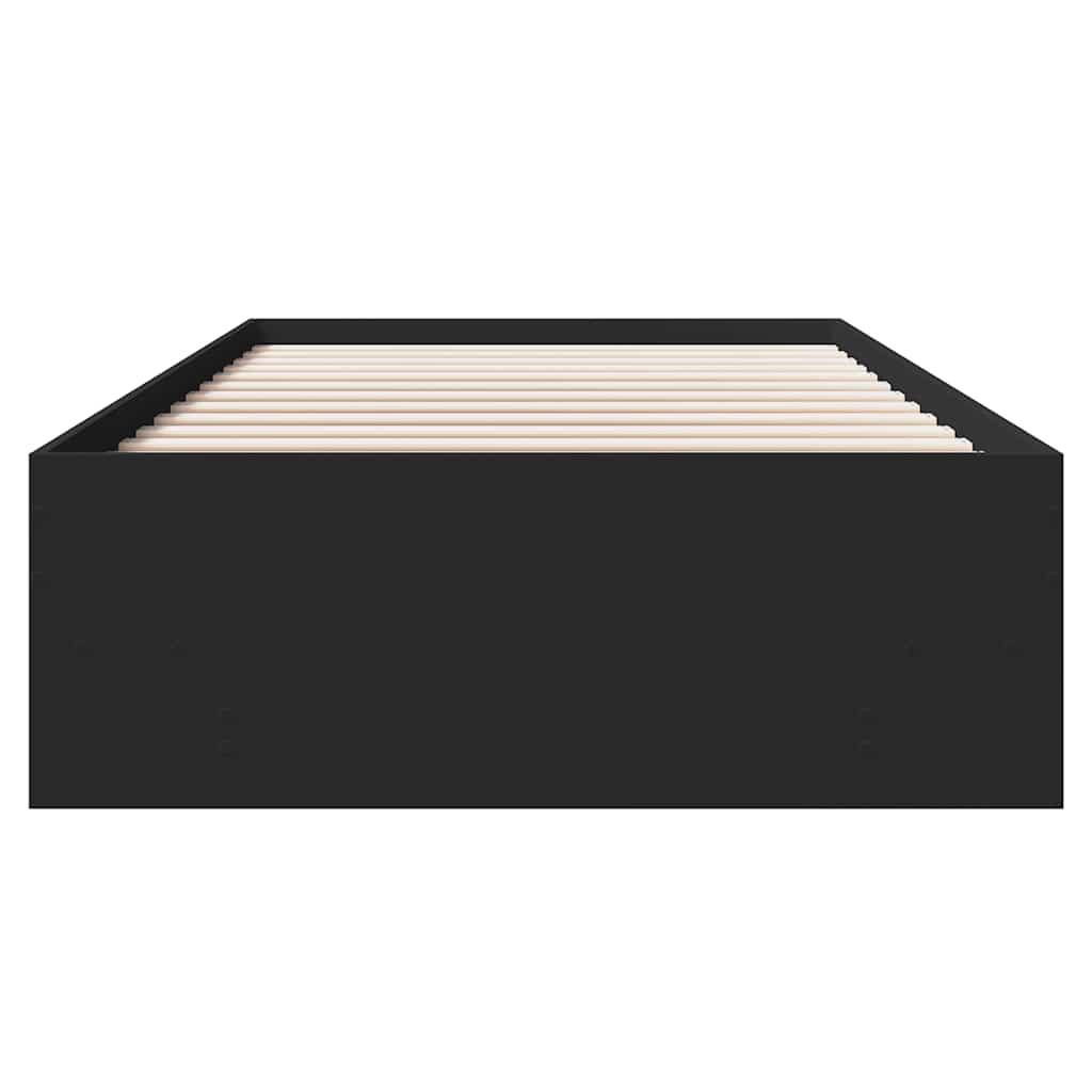 Giroletto Nero 90x200 cm in Legno Multistrato