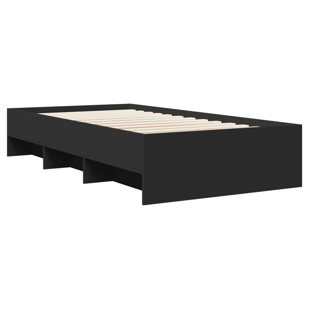Giroletto Nero 90x190 cm in Legno Multistrato