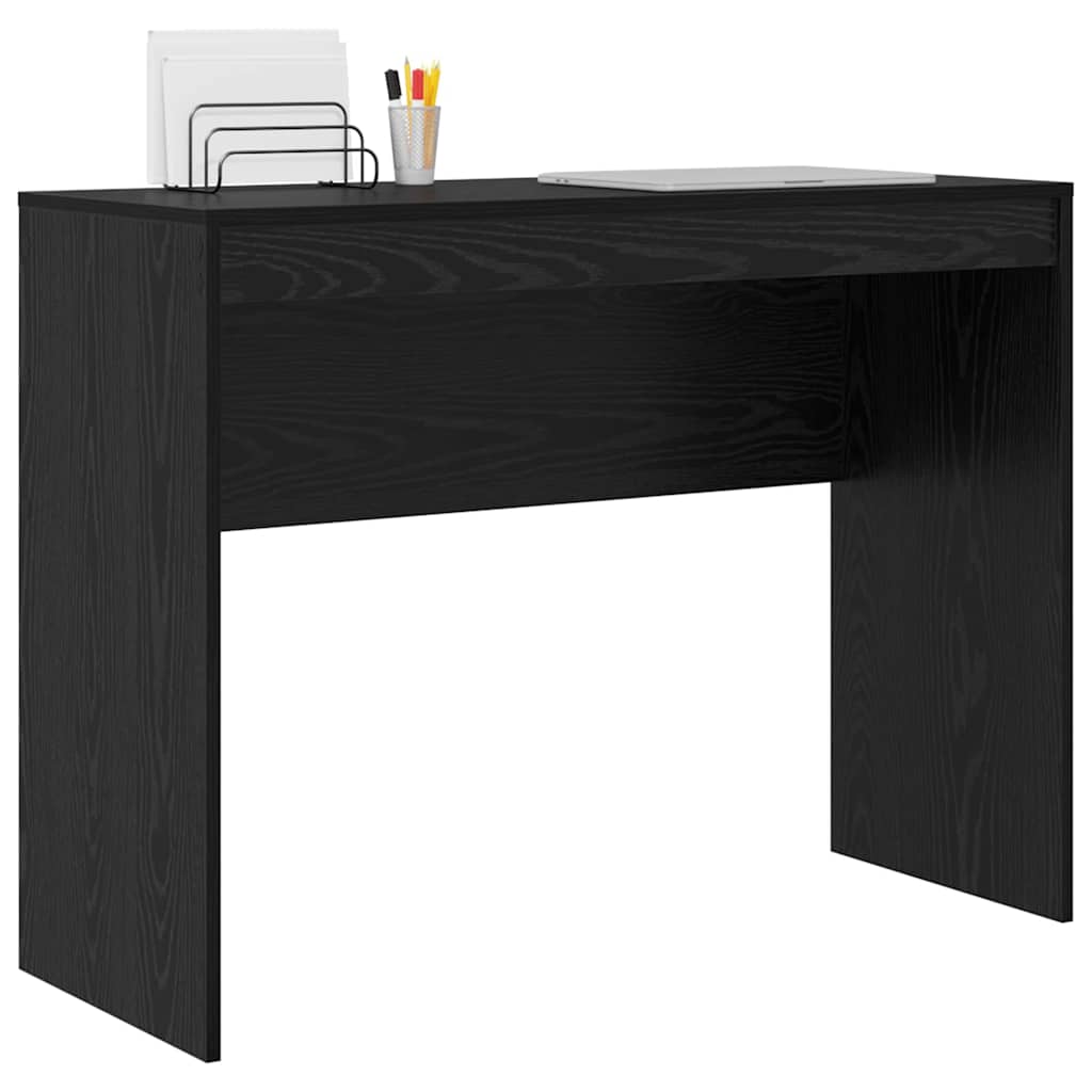 Scrivania Rovere Nero 100 x 40 x 76 cm