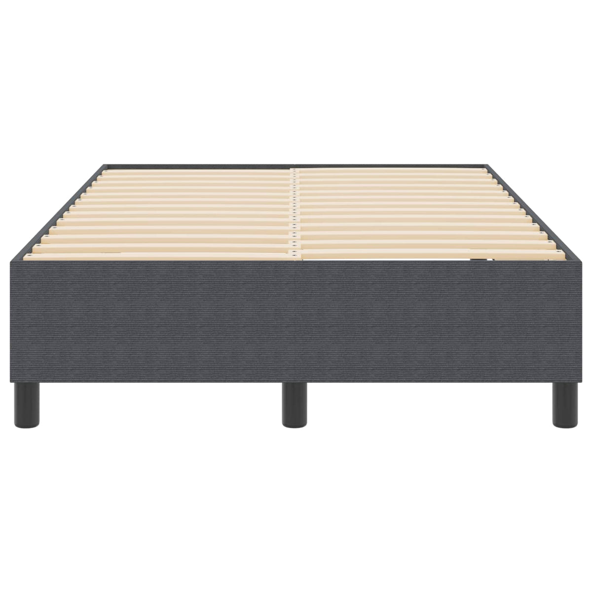 Struttura letto piattaforma Grigio scuro 120 x 190 cm