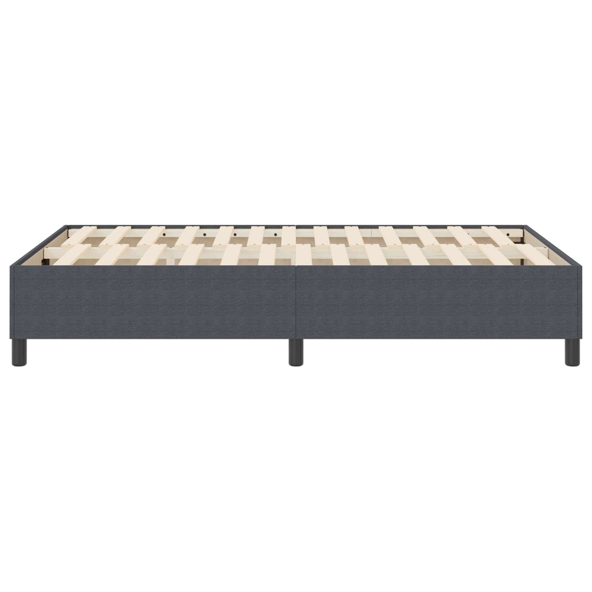 Struttura letto piattaforma Grigio scuro 120 x 190 cm