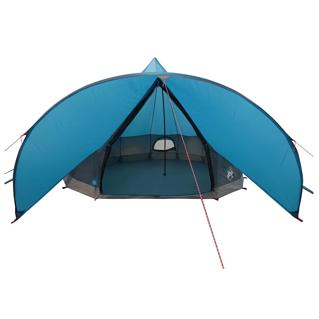 Tenda Teepee per 7 Persone 7 persona Blu e Grigio
