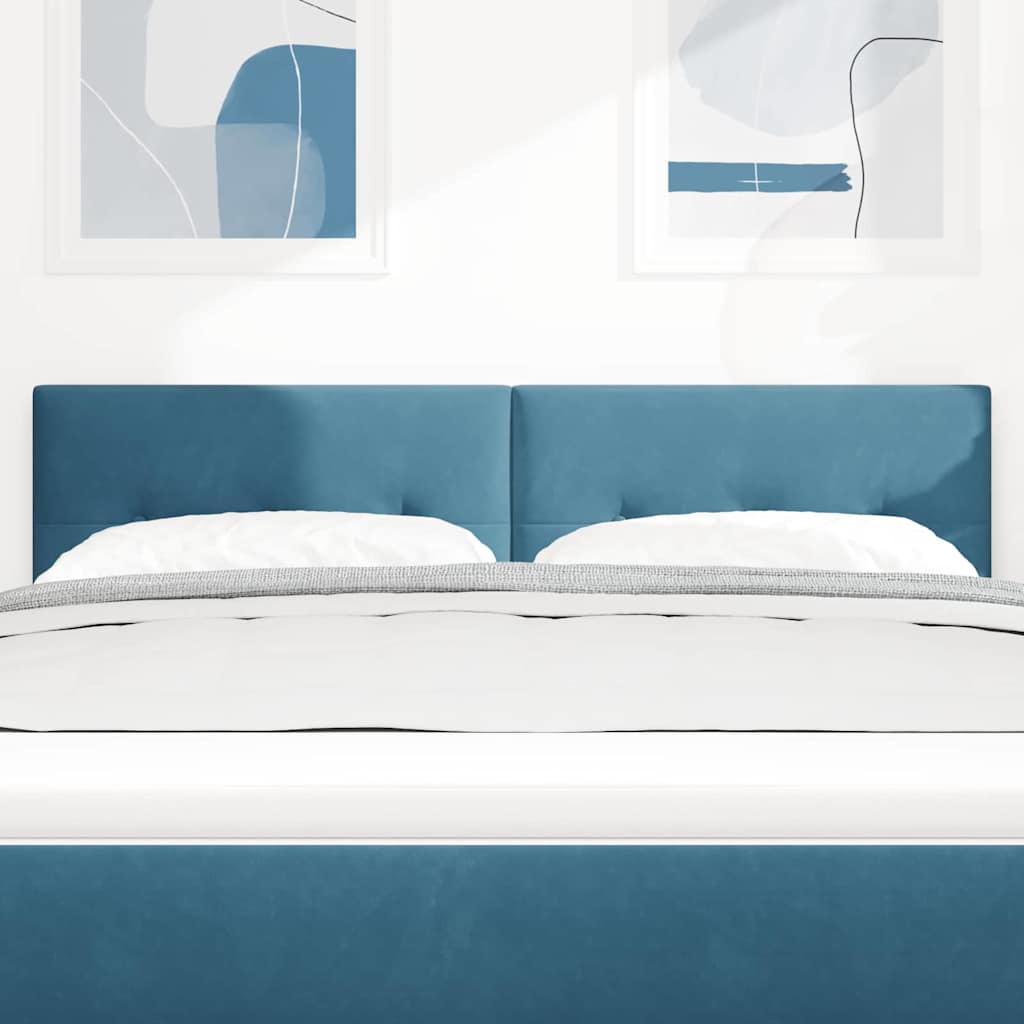 Testiera Blu Scuro 160 cm Velluto