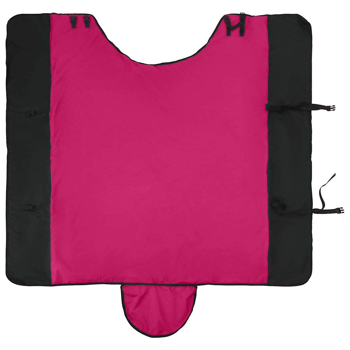 Coperta per Cavalli Rosa e Nero 105 cm Poliestere