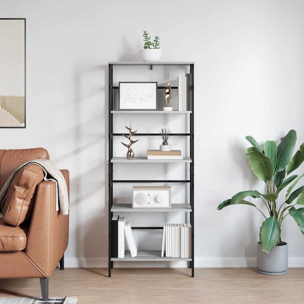 Libreria 4 livelli 60 x 29,5 x 149 cm Legno ingegnerizzato