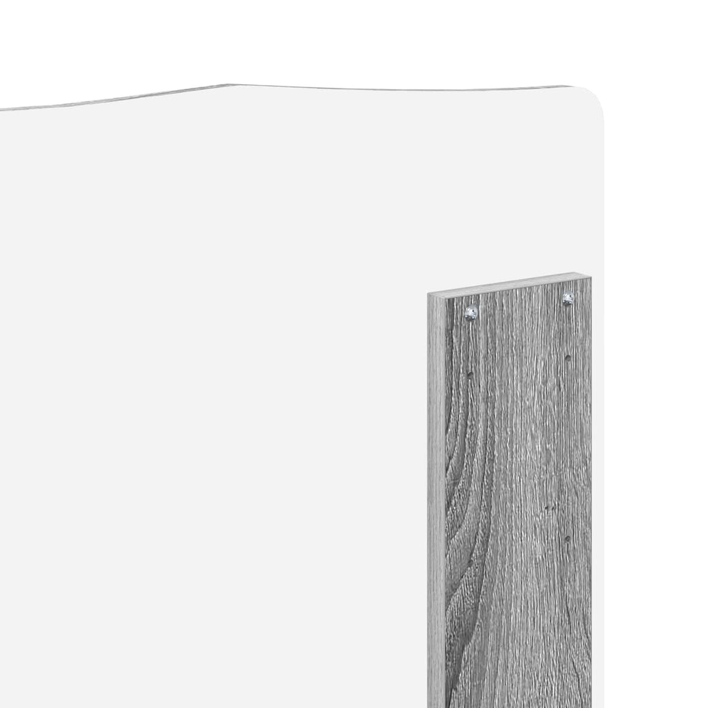 Testiera Grigio Sonoma Legno ingegnerizzato