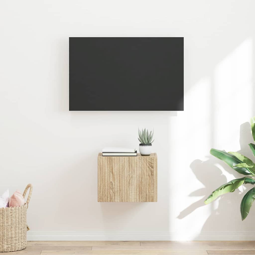 Mobile TV da parete 39 x 31 x 29,5 cm Sonoma