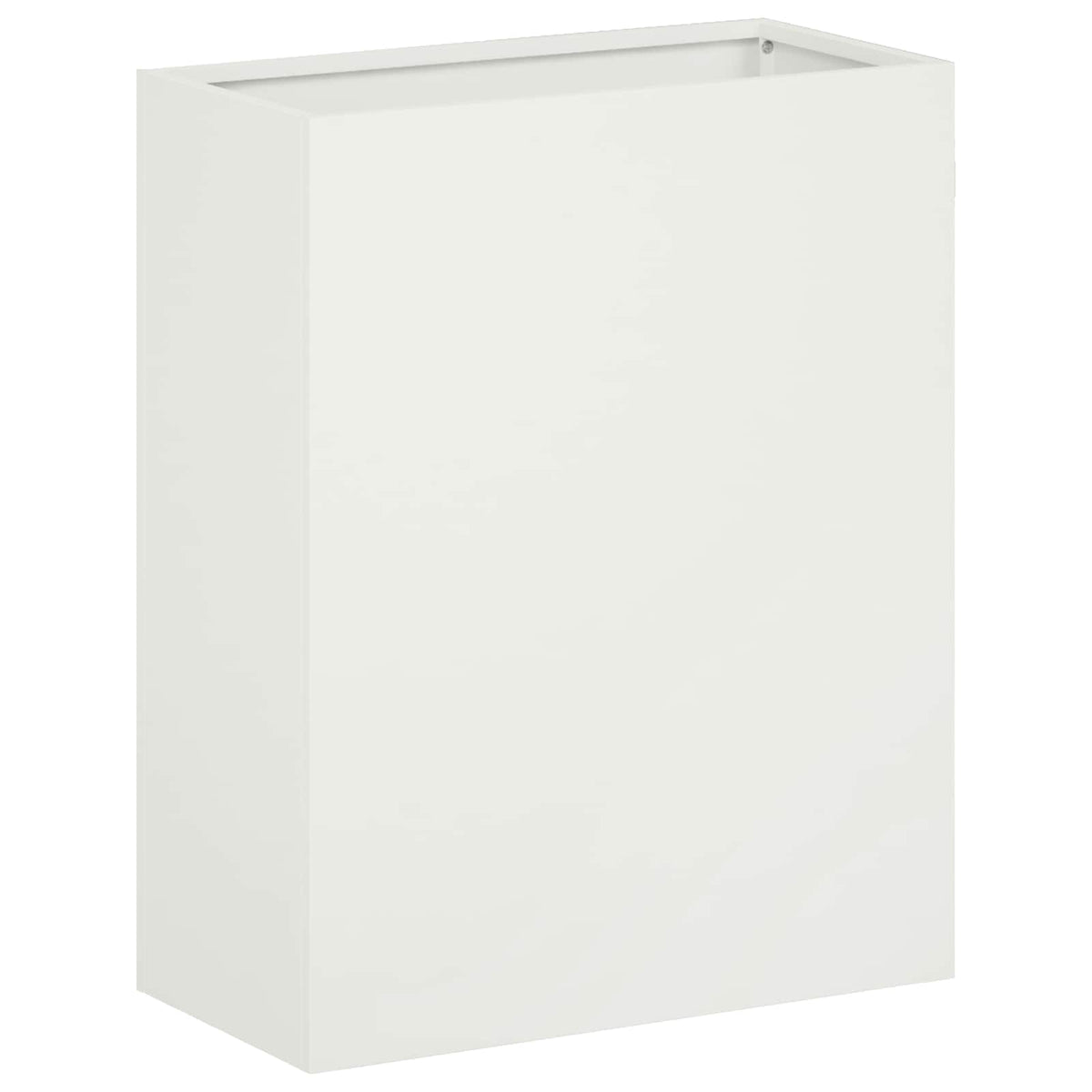 Vaso da giardino 2 pz Bianco 40 x 20 x 50 cm