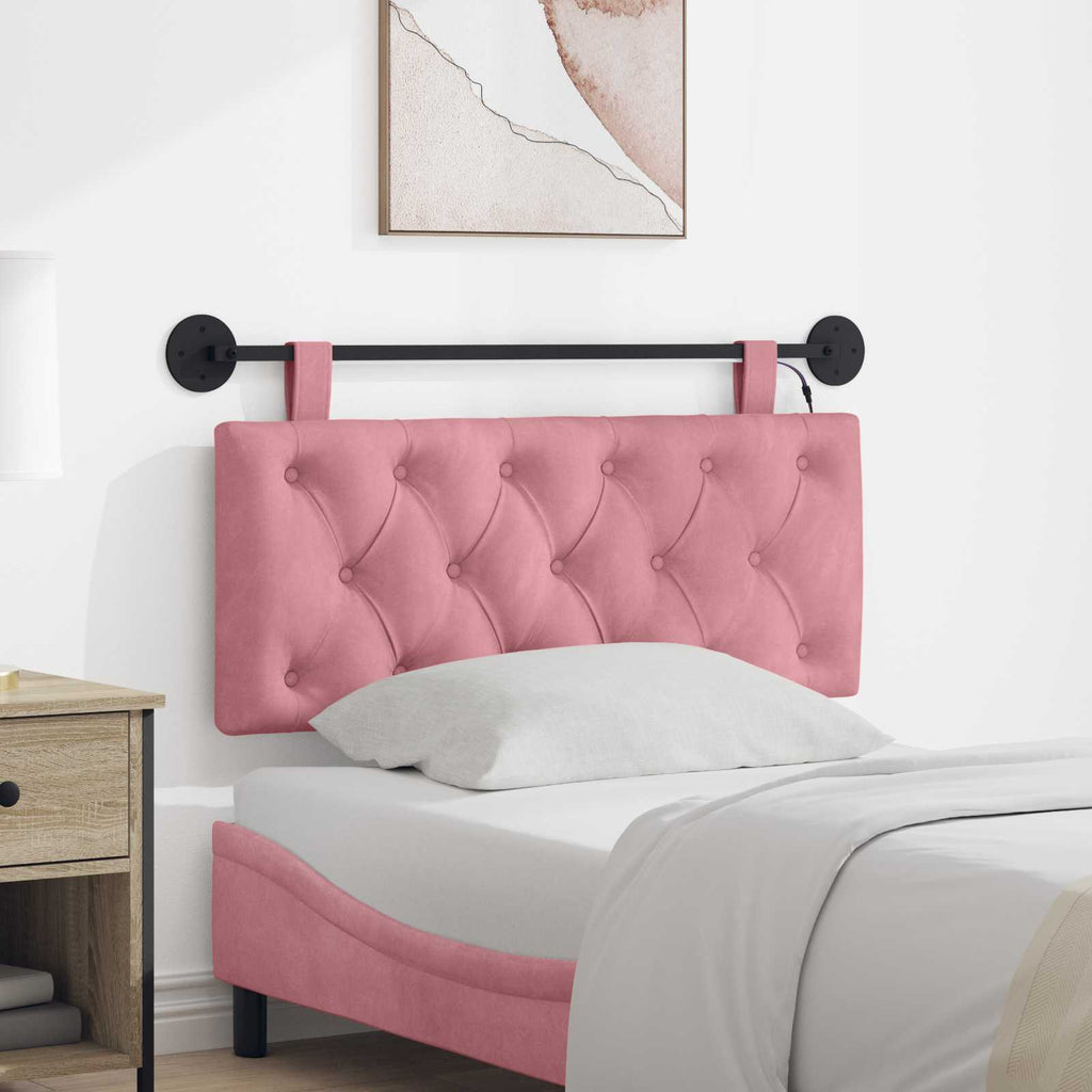 Testiera sospesa Rosa Velluto
