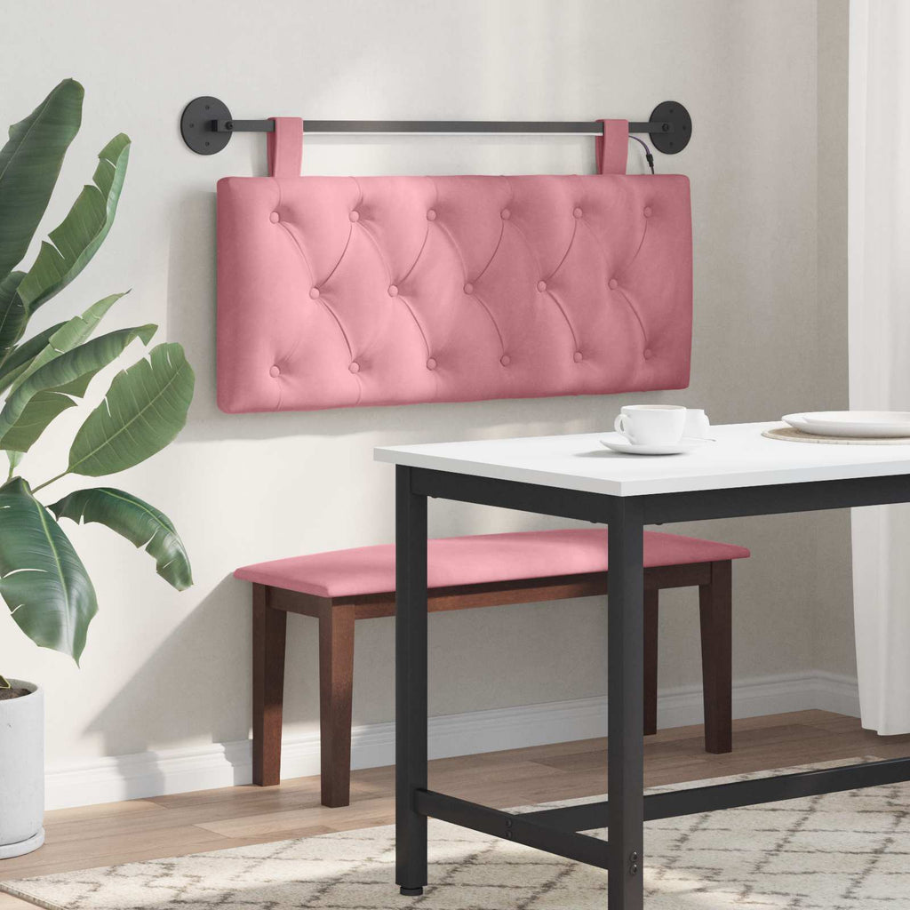 Testiera sospesa Rosa Velluto