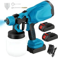 Pistola a Spruzzo Elettrica doppia Batteria con 3 Ugelli e Modalità di Spruzzo 2 batterie 48v