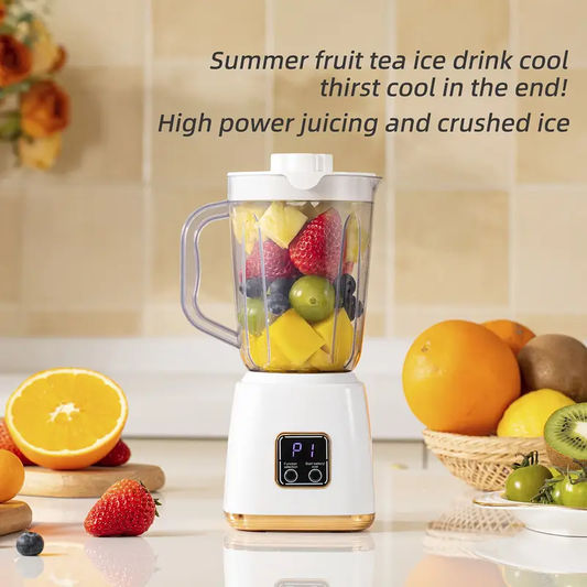 Frullatore Portatile USB 750ml – Spremiagrumi Ricaricabile, Compatto e Facile da Pulire, per Smoothie, Frutta, Verdura e Milkshake – Colore Bianco