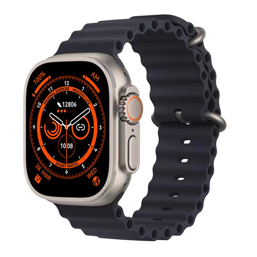 Smart Watch Series 8 Bluetooth Dial Call NFC Sports Smartwatch braccialetto Fitness con ricarica Wireless