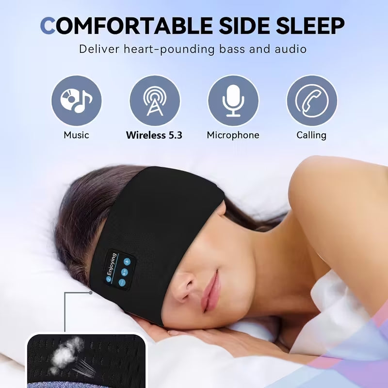 Fascia Bluetooth 3 in 1 – Cuffie per Dormire, Sport e Relax
