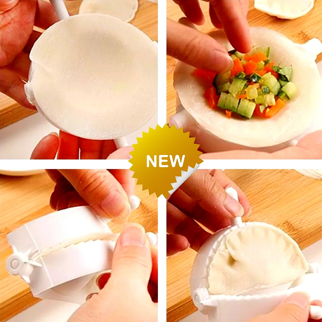 Stampo stampi forma calzoni panzerotti ravioli per pasta ripiena set 4 pezzi