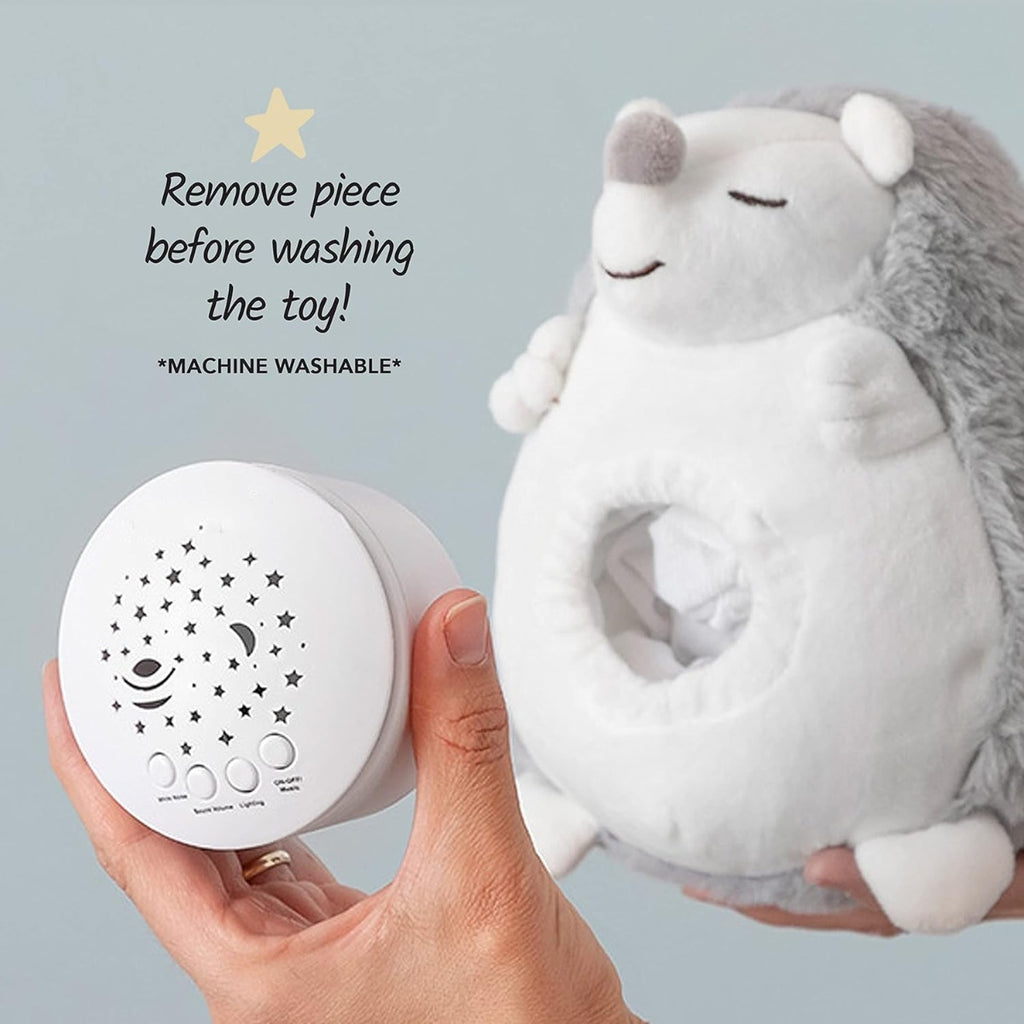 Riccio di Peluche con suoni e luci Proiettore Antibuio Spikey