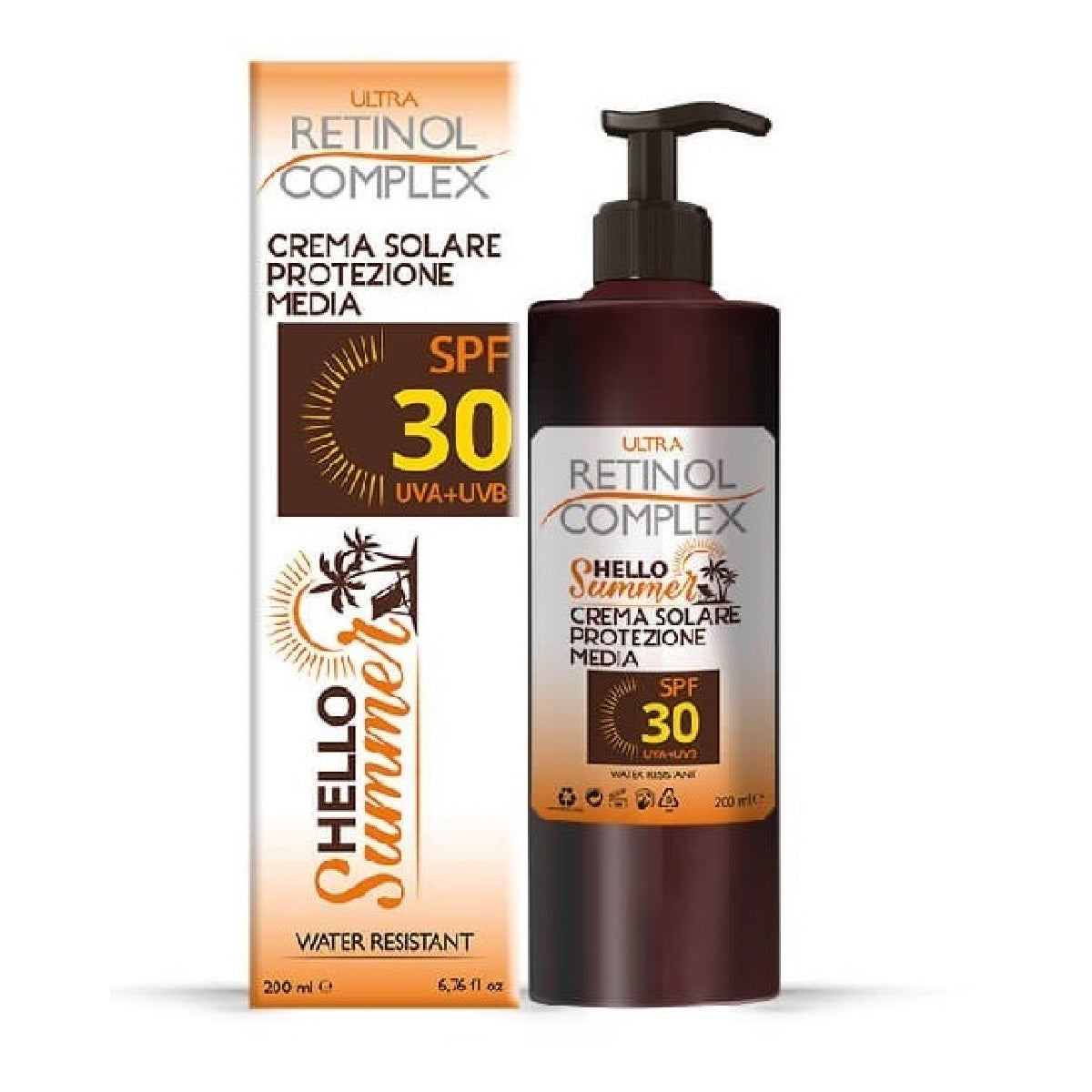 Retinol Complex Crema Solare Protezione Media SPF 30 150ml