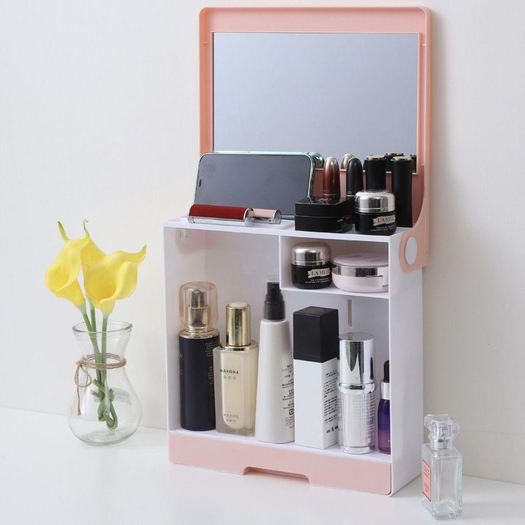 Cosmetic box scatola portaoggetti per cosmetici a parete