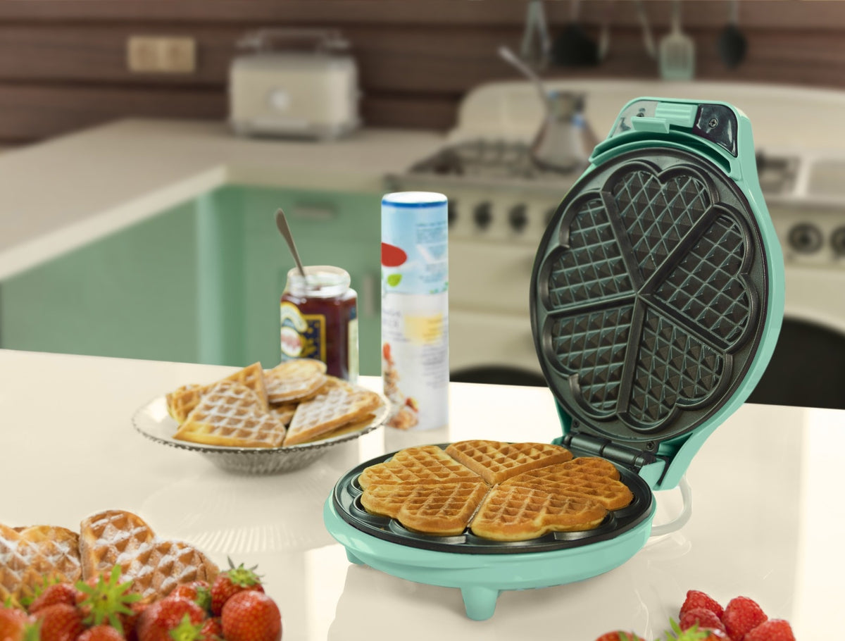 Mini Waffle Maker Multiuso - Macchina per Snack e Colazioni Pratiche