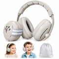 Cuffie Antirumore per Bambini 0-36 Mesi con Archetto Regolabile (Adattabile fino a 8 Anni) – Protezione Udito 25dB, Pieghevoli con Custodia